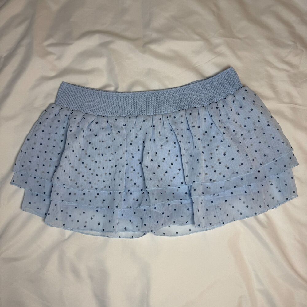 No Boundaries Polka dot mini skort